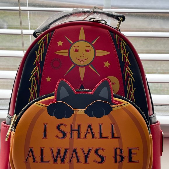 Loungefly Disney Hocus Pocus Dani Binx I Shall Always Be with You Mini Backpack main image 6